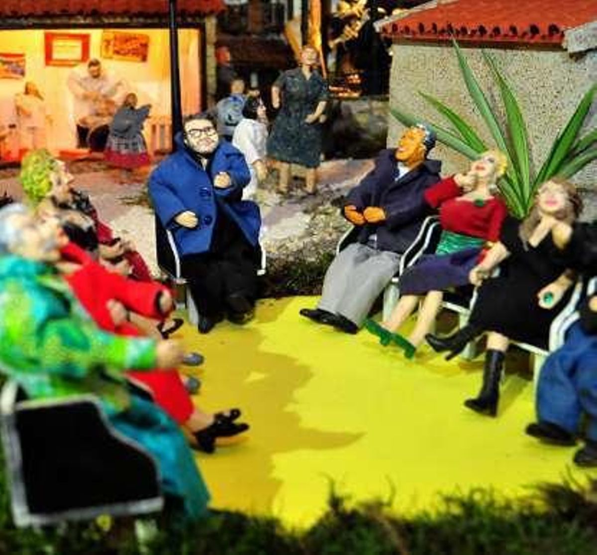 El Belén Artesanal de Valga ya desata pasiones y empieza a recibir numeroso público de toda Galicia
