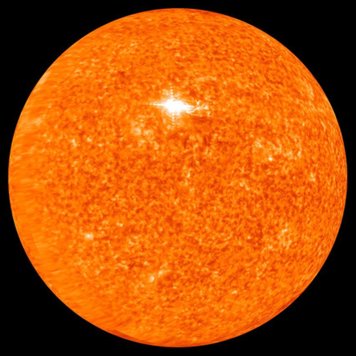 Foto facilitada por la Nasa del Sol. Foto facilitada por la Nasa del Sol.