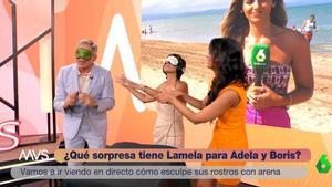 Boris Izaguirre, María Lamela y Adela González en ’Más Vale Sábado’.