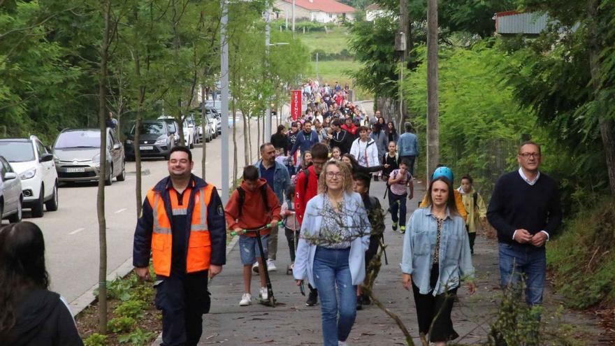 Ponteareas estrena su camino escolar seguro