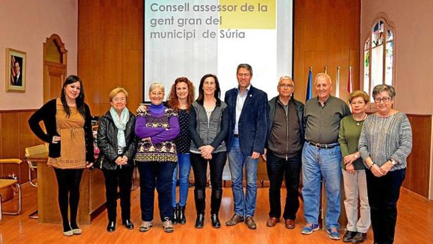 Súria renova parcialmentel Consell de la Gent Gran