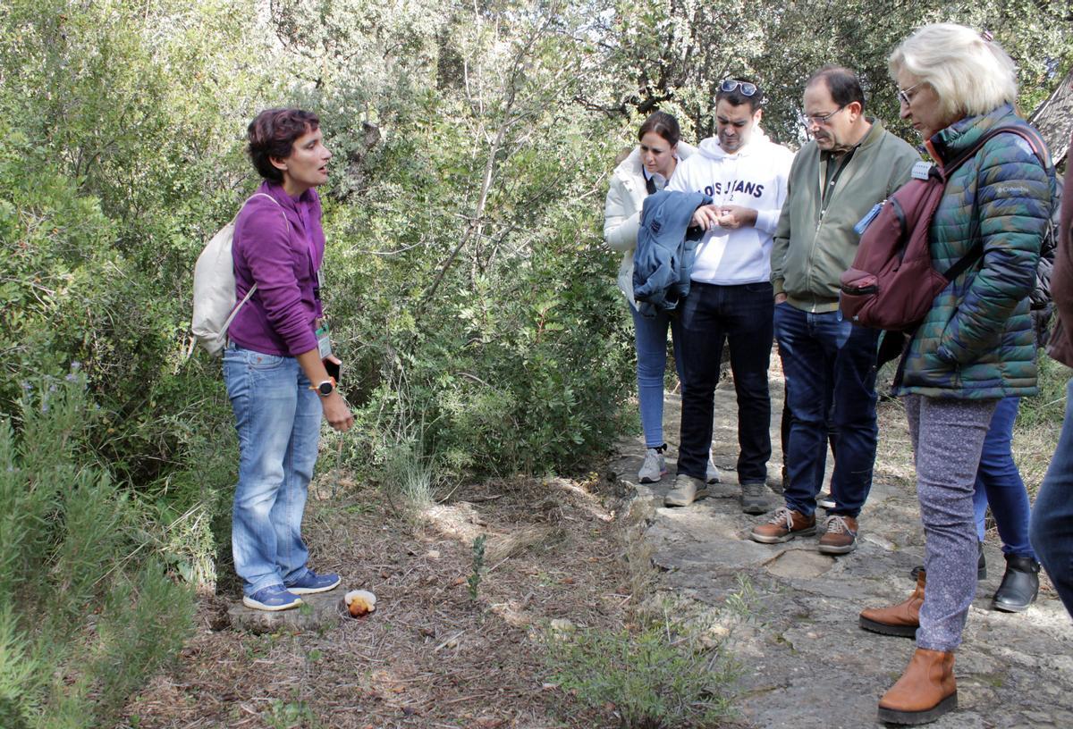 Visita guiada por el jardín micológico La Trufa.