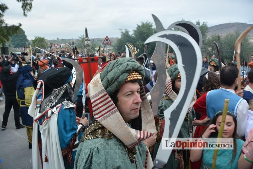 Acto de La Invasión Fiestas del escudo Cieza 2017