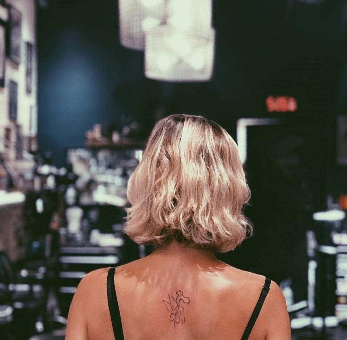 El tatuaje de campanilla de Ana Fernández