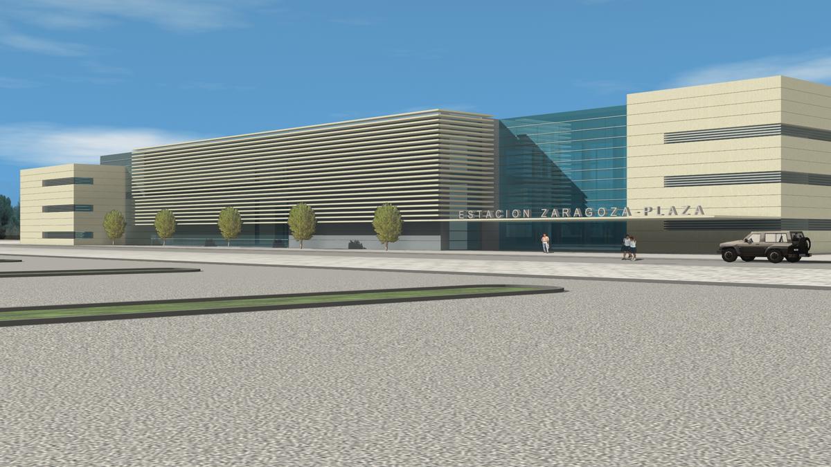 Así era la segunda estación del AVE en Zaragoza en 2009