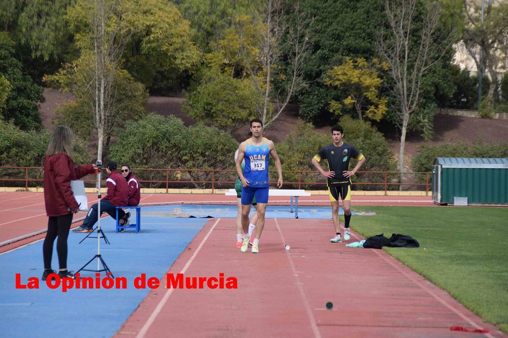 Regional absoluto y sub-23 de atletismo en Lorca