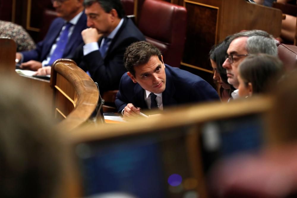 Primera jornada del debate de investidura