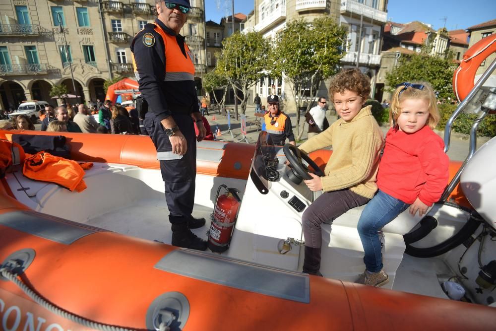 Jornada solidaria de Protección Civil de Pontevedr