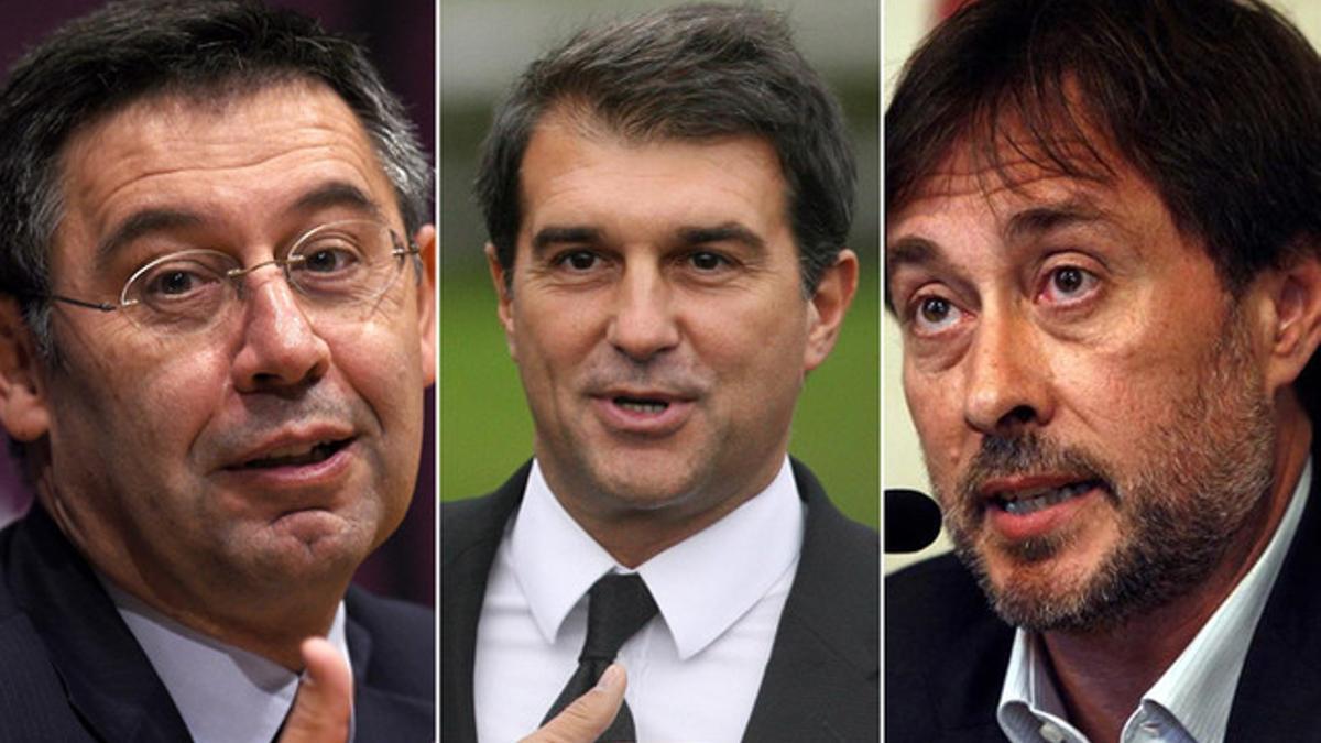 Joan Laporta se impone a Benedito y Bartomeu, según la última encuesta