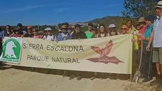 Una marcha reclama la declaración de Parque Natural de Sierra Escalona