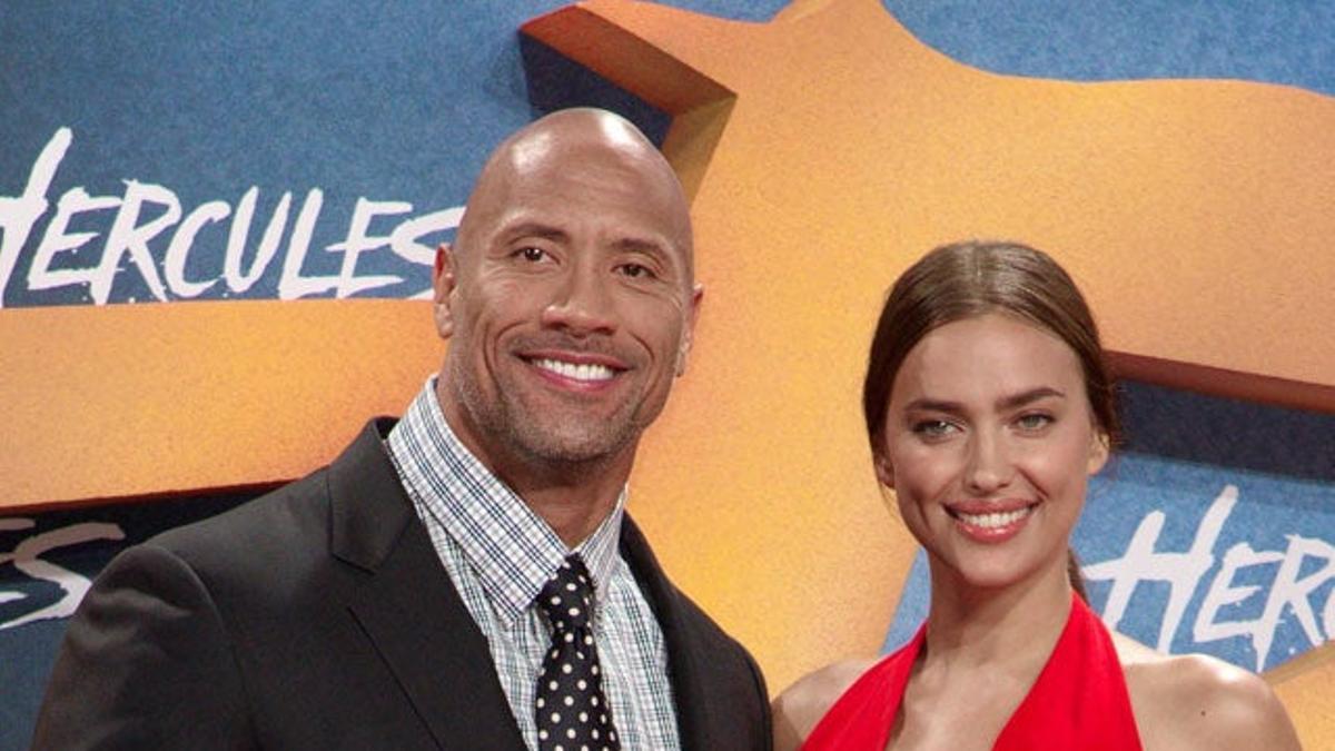 Dwayne Johnson e Irina Shayk
