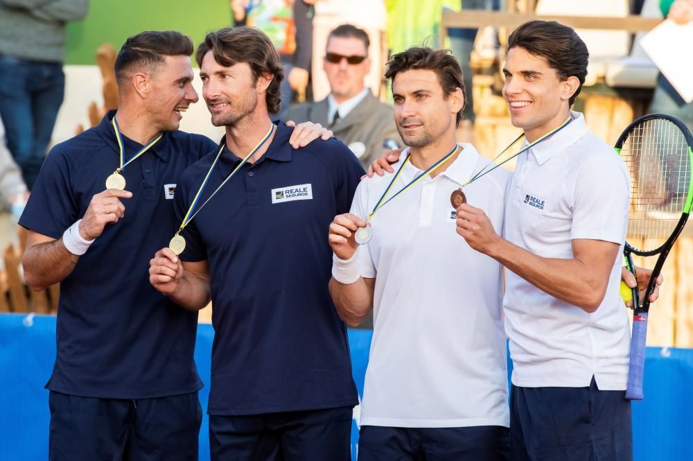 Partido de Ferrero y Joaquín contra David Ferrer y