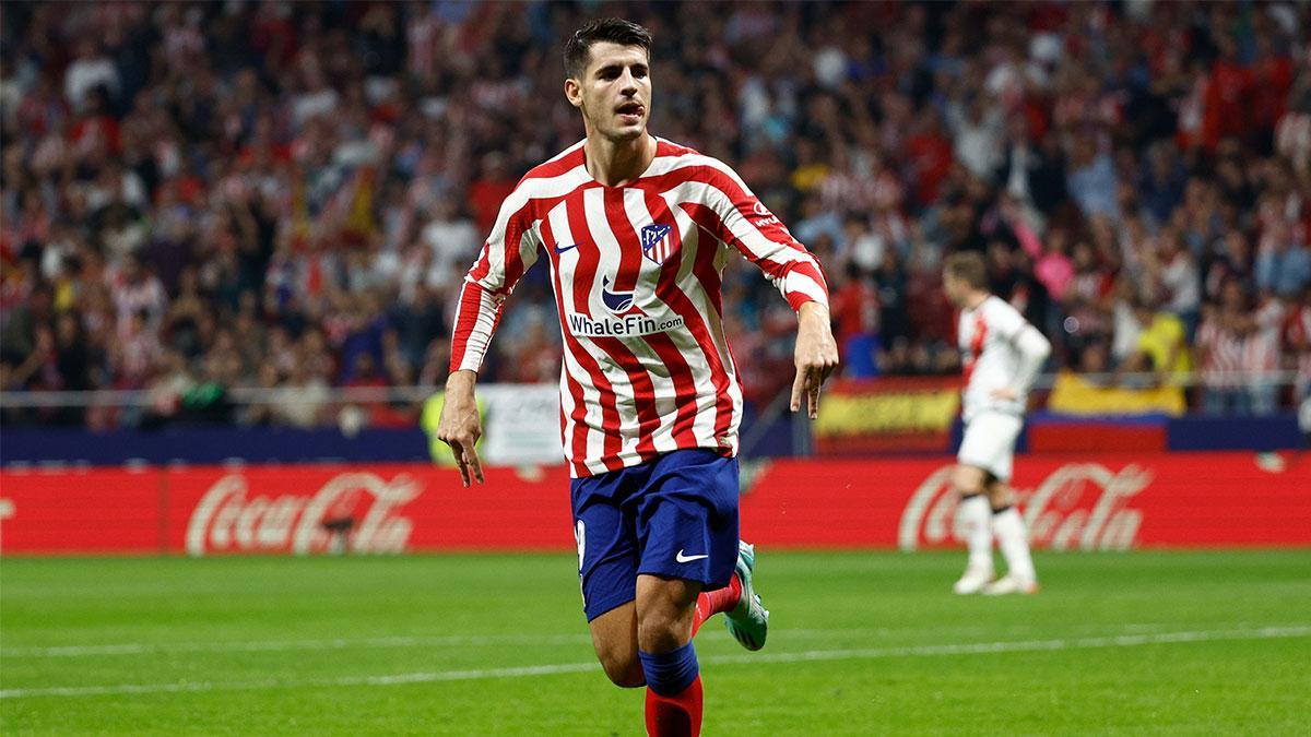 Atlético de Madrid - Rayo Vallecano | El gol de Álvaro Morata