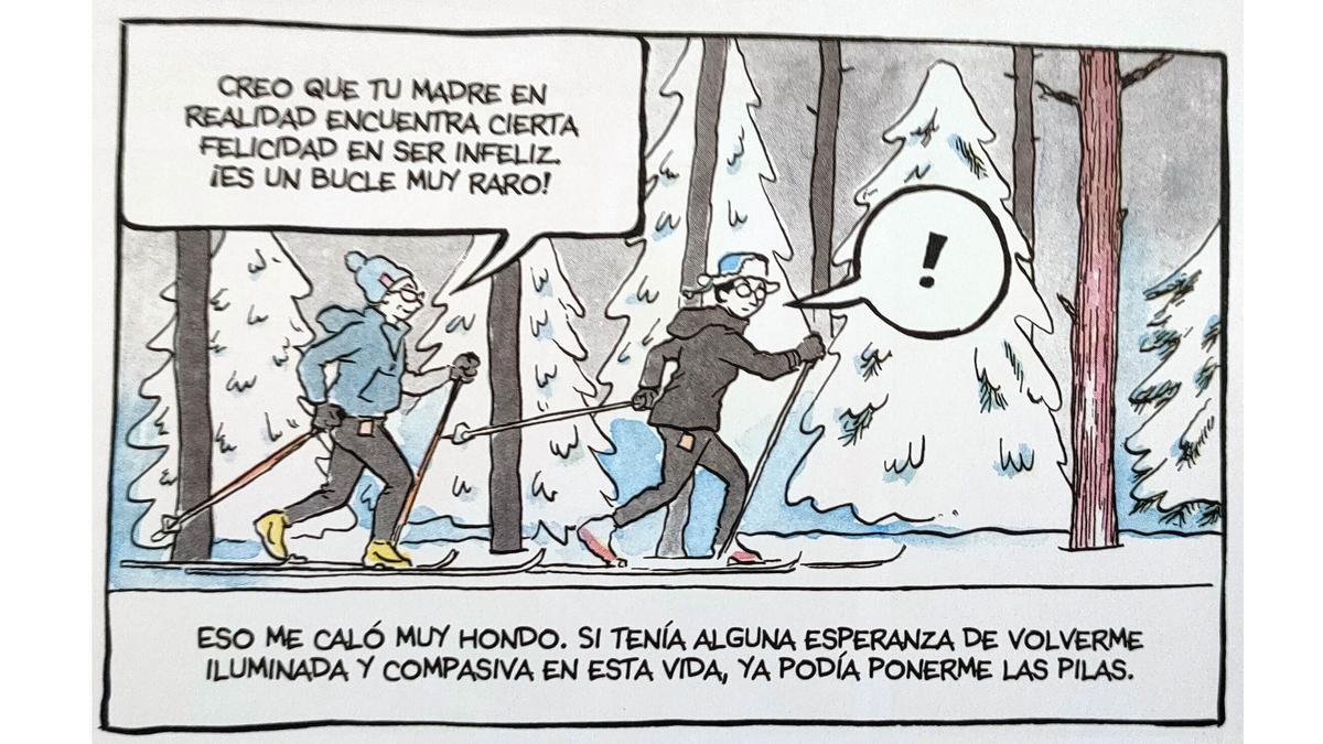 Viñeta de 'El secreto de la fuerza sobrehumana'.