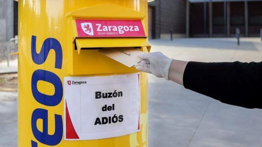 Zaragoza habilita un «buzón del adiós» para ayudar en el duelo