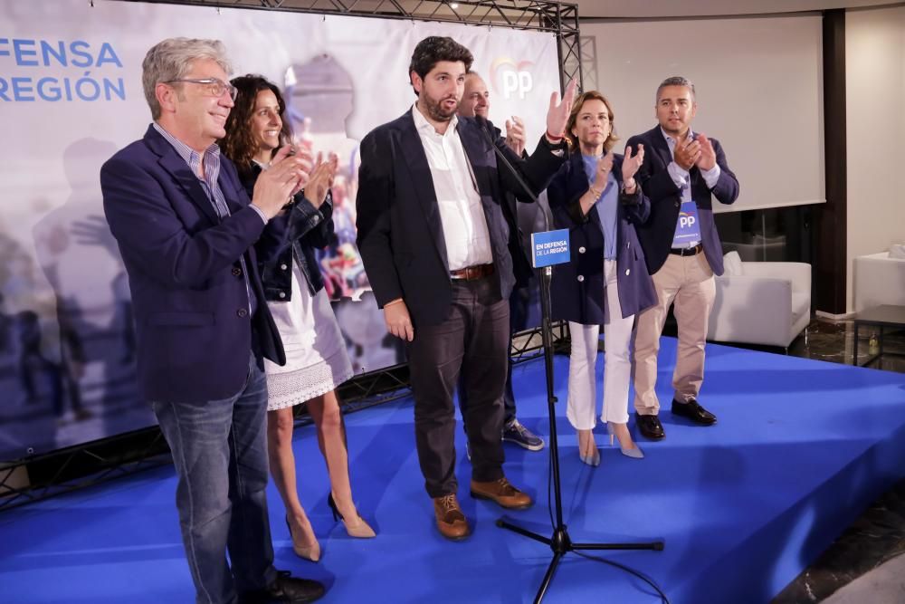 Así se vivió la noche electoral en el PP