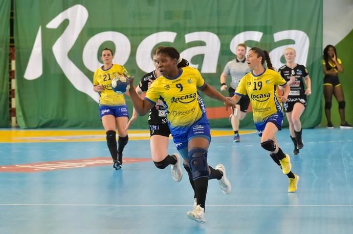 07-04-2019 TELDE. Ida de las semifinales de la Challenge Cup entre el Rocasa de Gran Canaria y el Kristianstad Handboll de Suecia  | 07/04/2019 | Fotógrafo: Andrés Cruz