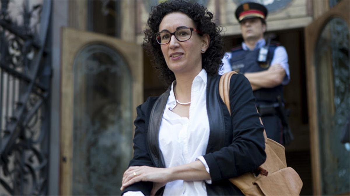  La secretària general d’ERC i portaveu de JxSí, Marta Rovira.