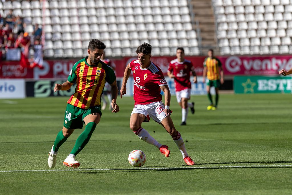 Real Murcia - Castellón, en imágenes