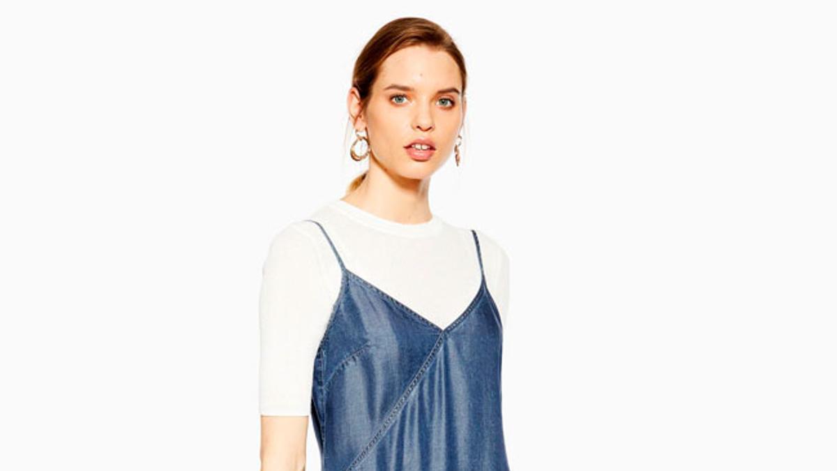 El vestido denim será tu mejor aliado esta primavera