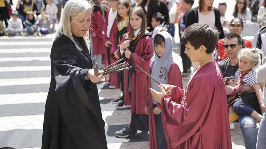 Centenares de personas participan en una jornada temática sobre Harry Potter en Palma