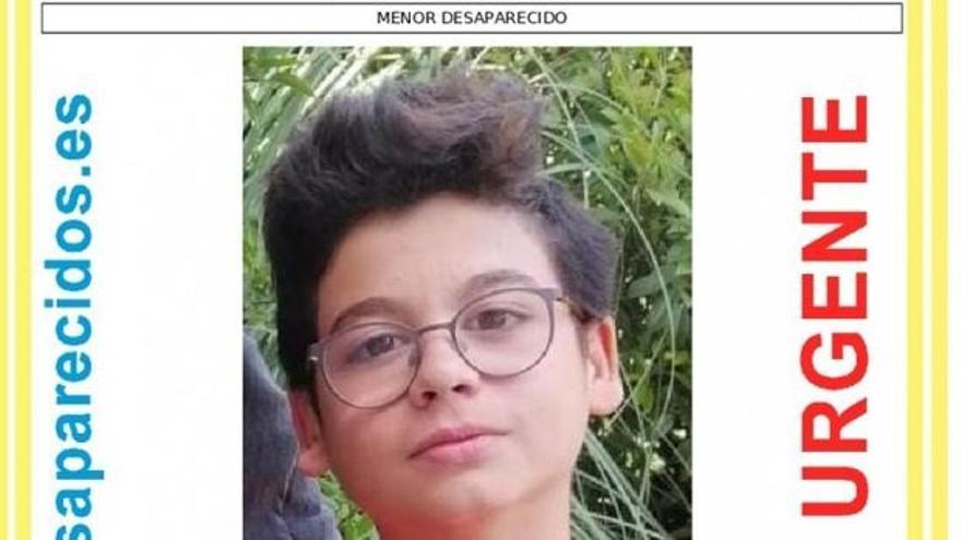 Imagen del niño desaparecido en Salamanca.