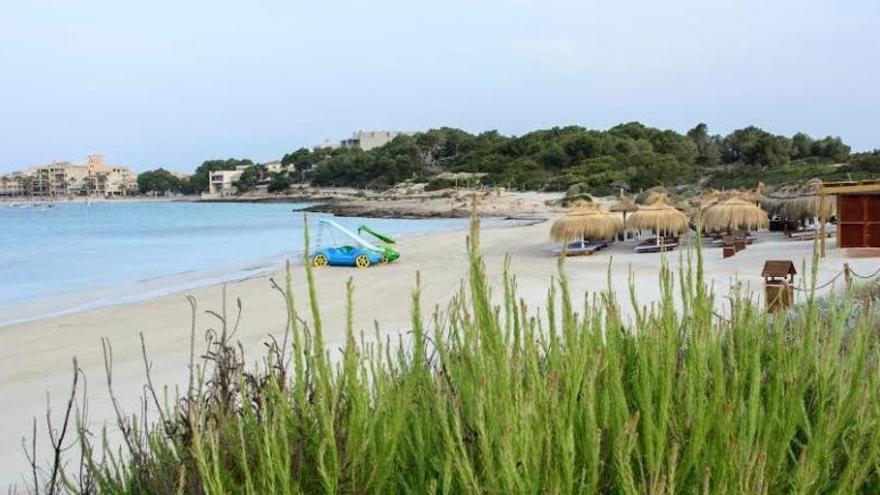 Idyllisch gelegen: Mallorcas erstes grünes Chiringuito am Strand von Es Dolç.
