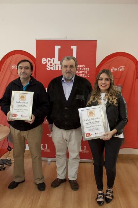 Entrega de premios del concurso de tortillas en El Entrego