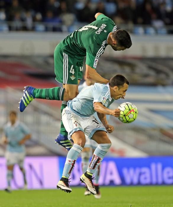 Un gol de Pablo Hernández le vale al Celta para firmar las tablas ante los verdiblancos, que se habían adelantado por medio de N''''Diaye