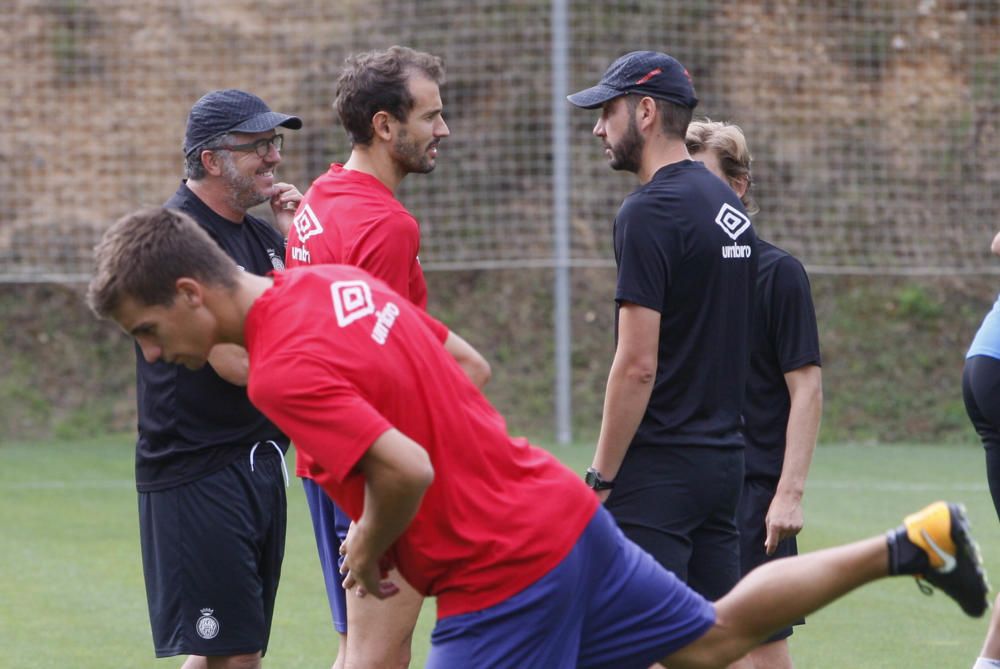 Entrenament del Girona FC