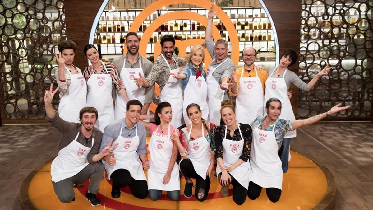 Los concursantes de la tercera edición de MasterChef Celebrity