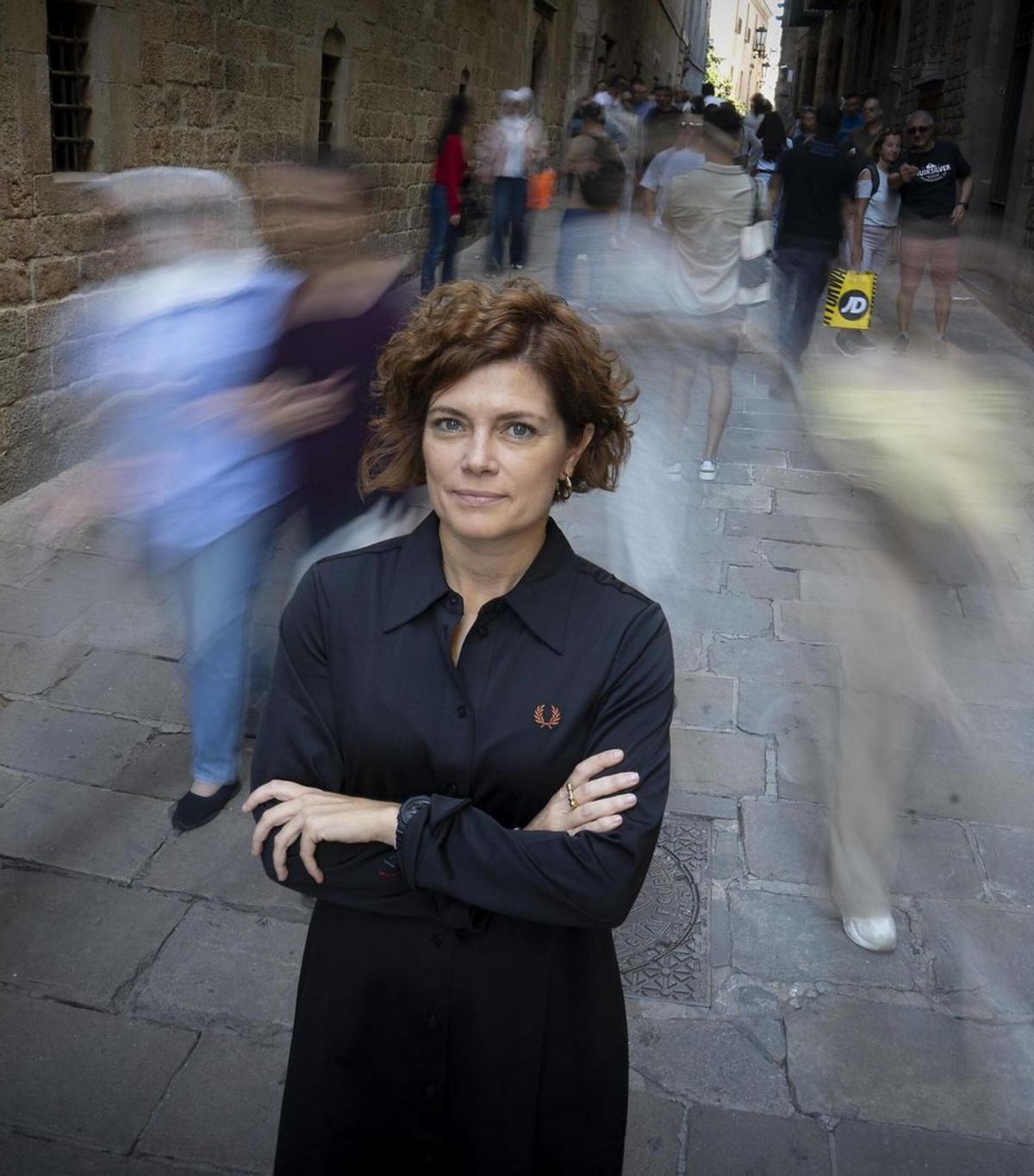 La candidata d’ERC a l’alcaldia de Barcelona, Elisenda Alamany. | JORDI OTIX