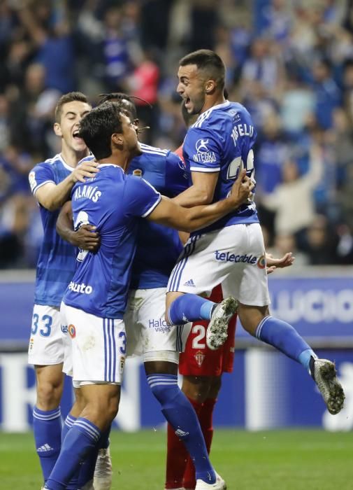 Derbi asturiano: El Real Oviedo - Sporting, en imágenes