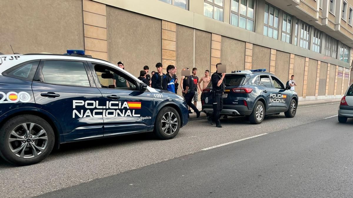 La intervención en la playa de Poniente