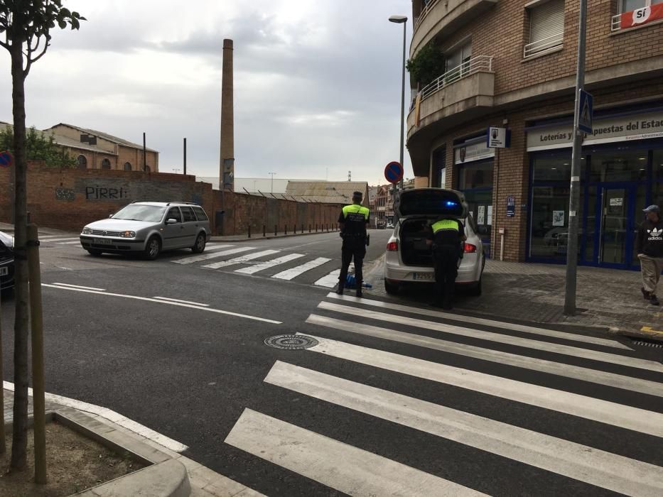 Atropellament al carrer de Sant Antoni Maria Claret