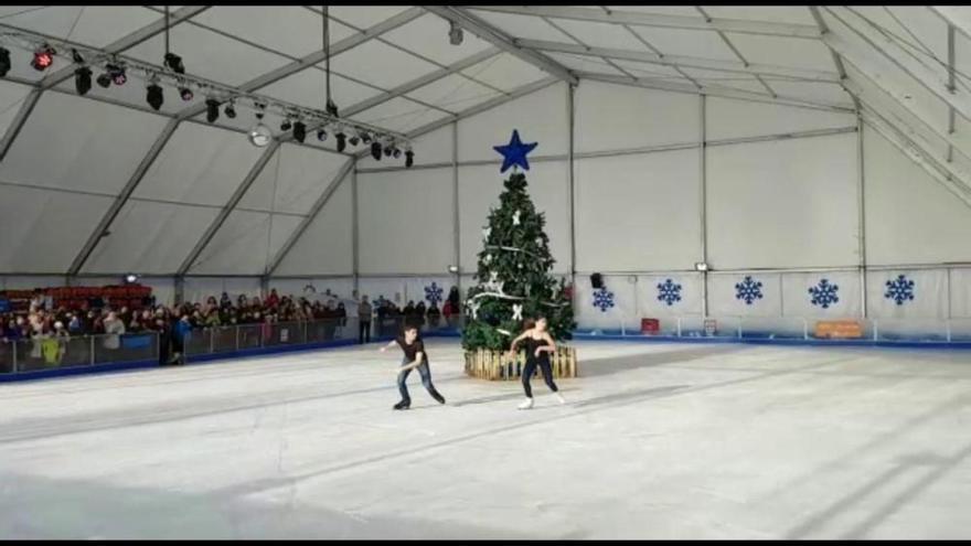 Espectáculo de patinaje sobre hielo en Gijón