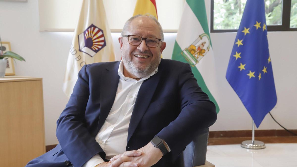 Manuel Torralbo, rector de la Universidad de Córdoba.