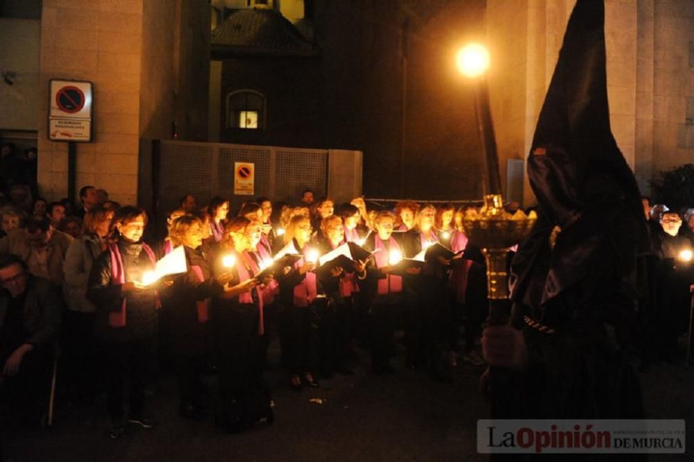 Procesión del silencio en Murcia