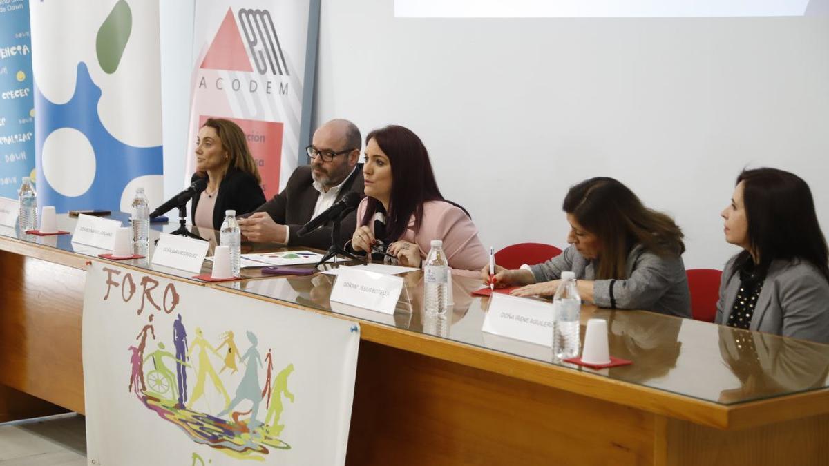 Inauguración de las 13ª Jornadas del Foro de Discapacidad y Sociedad.