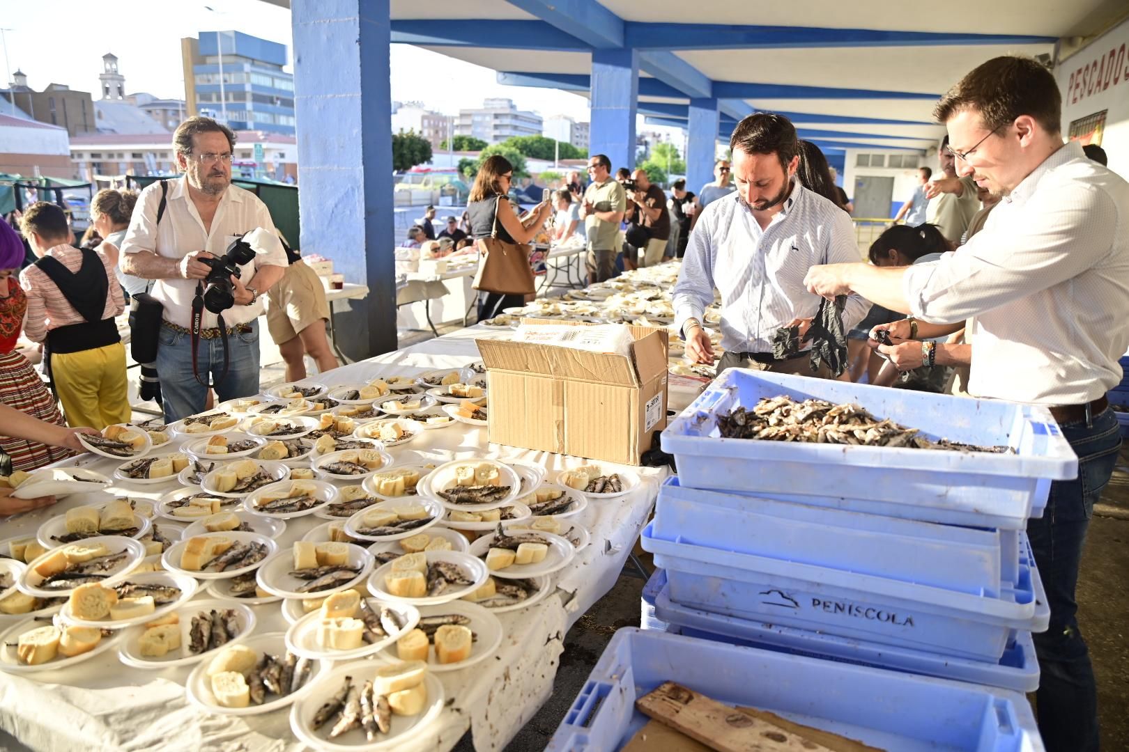 Galería | Torrà de sardinas en el Grau en Sant Pere