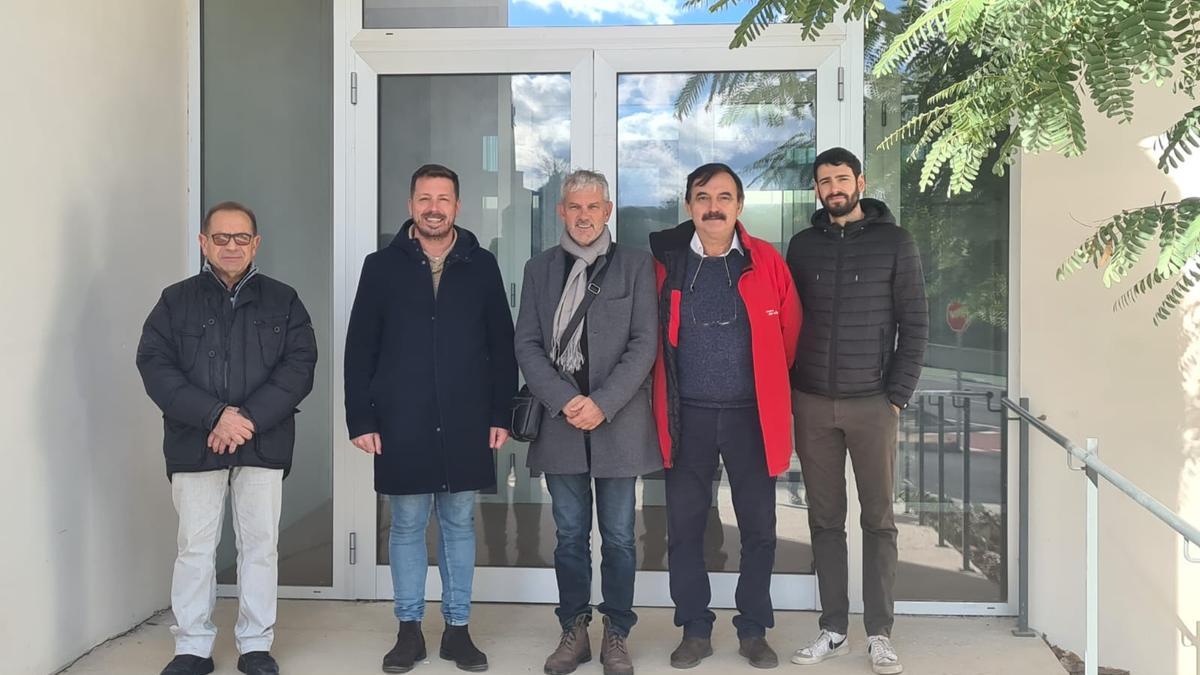 Visita técnica reciente al centro de día de la Font de la Figuera para comprobar el equipamiento necesario para abrir.