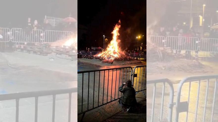 Vídeo de la hoguera de Utebo