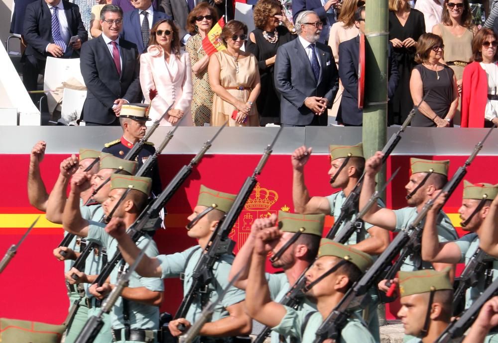 Presencia asturiana en el desfile del Día de la Hispanidad