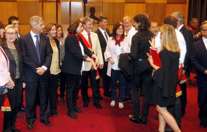 Entrega de las medallas del Ayuntamiento