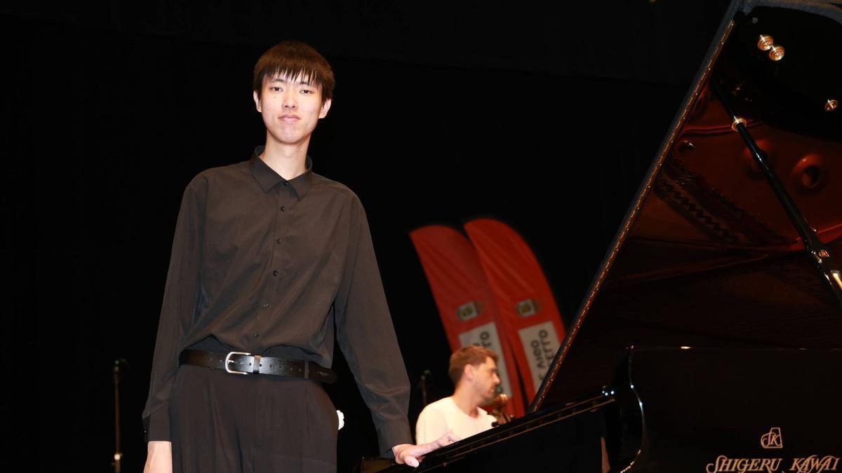 Yang Gao, "Jack", ganador de la décima edición del Concurso Internacional de Piano Ciudad de Vigo.