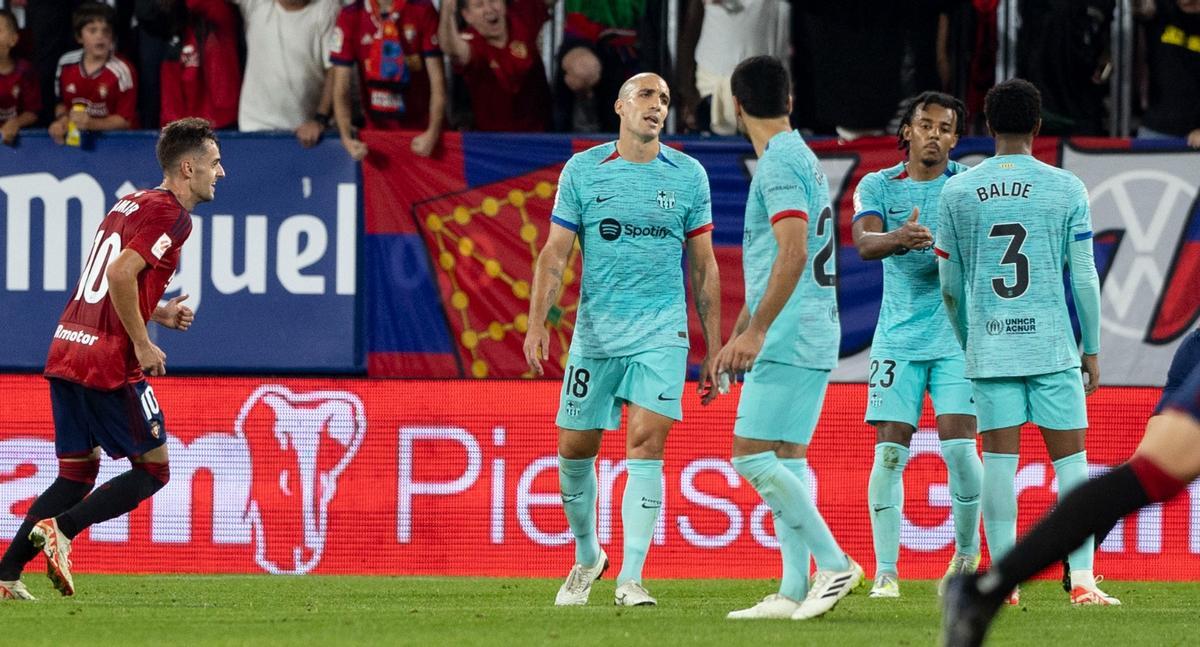 Las mejores imágenes del Osasuna - Barça Las mejores imágenes del Osasuna - Barça