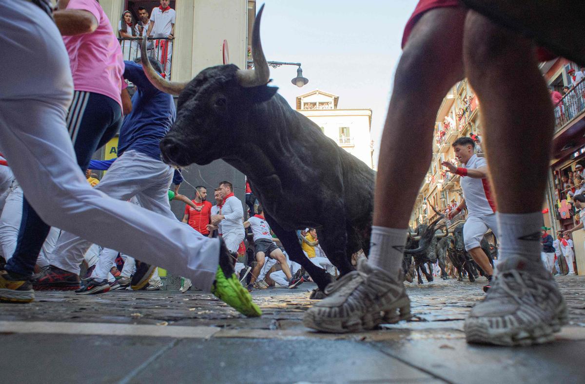 Segundo encierro de los Sanfermines 2023