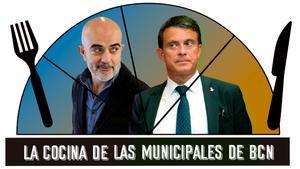 Cocina Municipales: Daniel Sirera y Manuel Valls