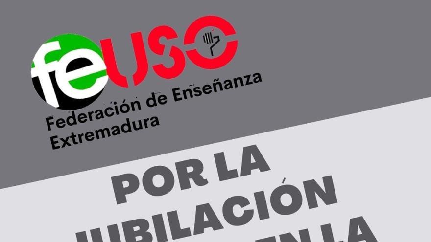 Cartel que anuncia la protesta