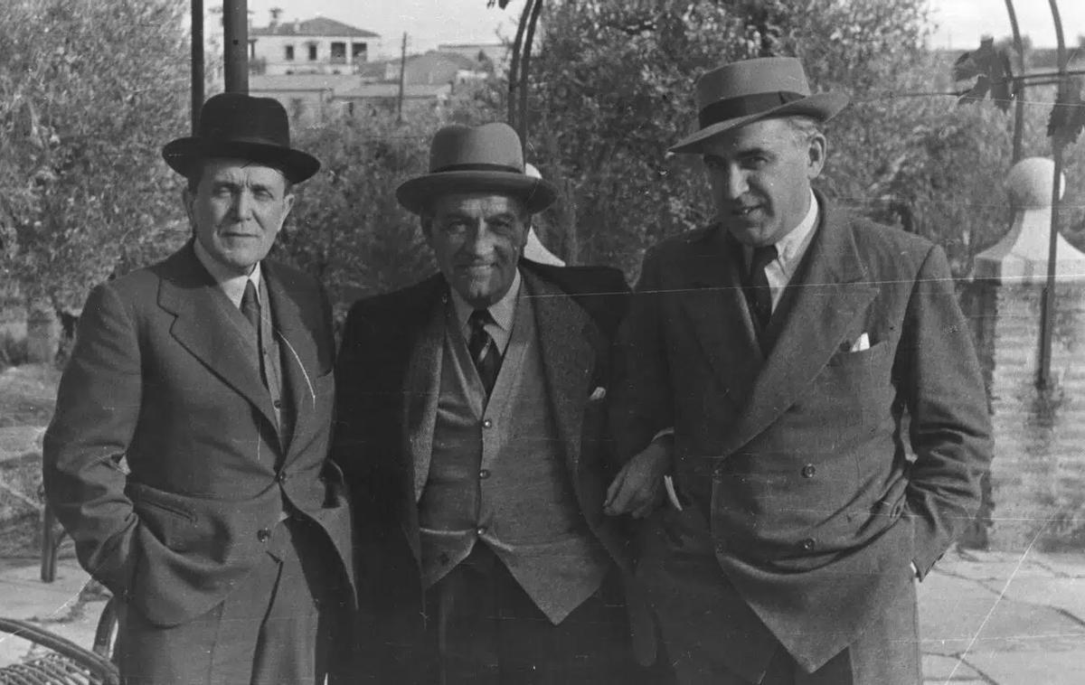 José Ortega y Gasset y Gregorio Marañón